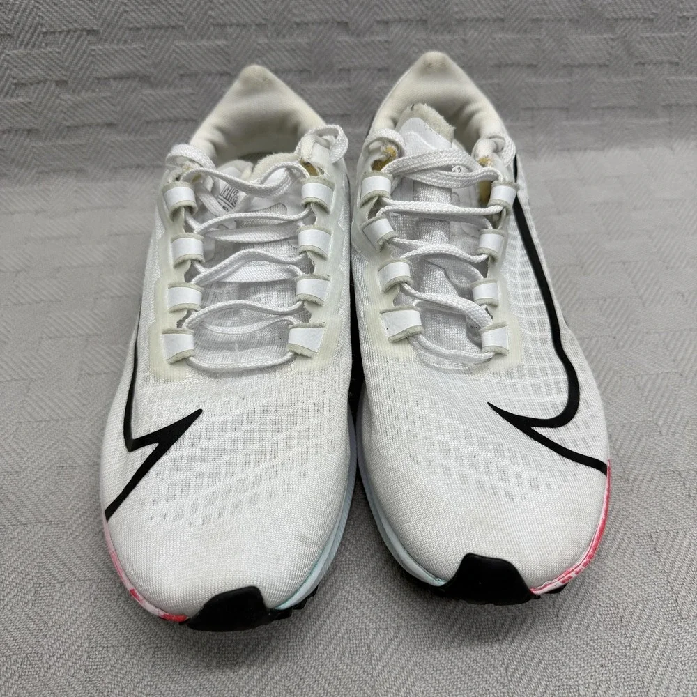 Nike Air Zoom‎ Pegasus 37 White Womens Size 7.5 Running BQ9647-103